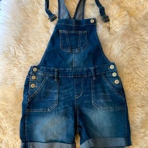 Vanilla Star Blue Denim Overalls with Adjustable Straps